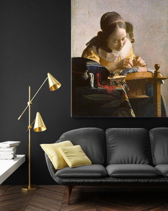 'Koronczarka' - Jan Vermeer